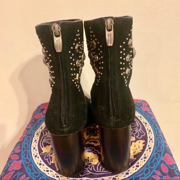 SIGERSON MORRISON Sheyla suede studded bootie 8.5 - Picture 4 of 7